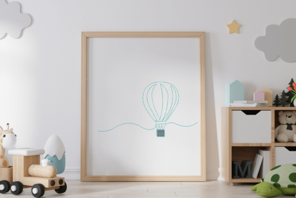 Balloon Bliss Embroidery Design