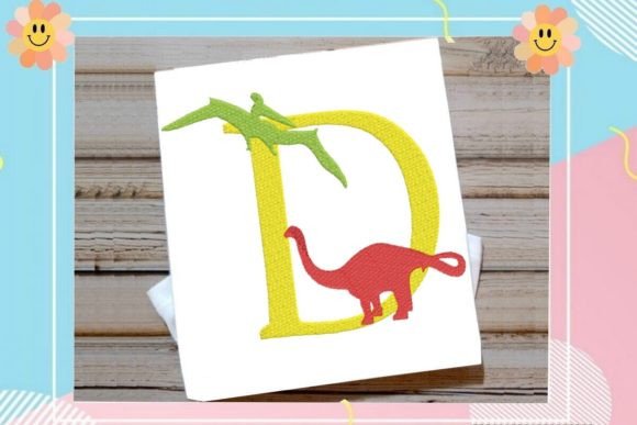 D Letter Dino Delight Alphabet