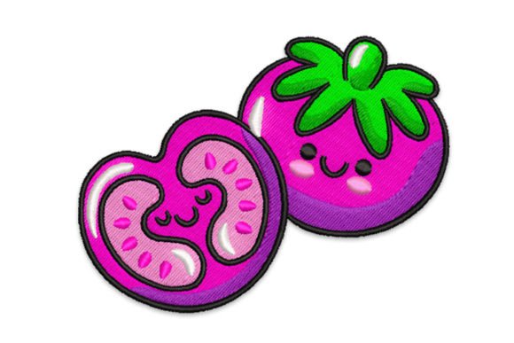 Tomatoes: A Fresh, Friendly Embroidery Design for Personalized Gifts